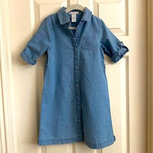 Janie and Jack size 6 denim dress